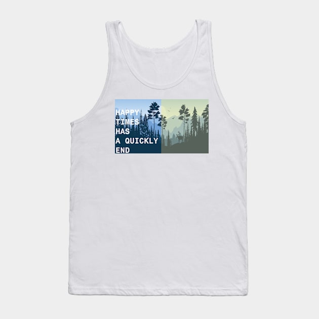 QUICKLY END Tank Top by THE VIRUS HOME